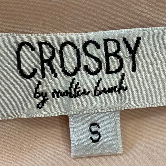 CROSBY by Mollie Burch Pink Orange ELLE Spaghetti Strap mini dress Size SMALL - Picture 6 of 11